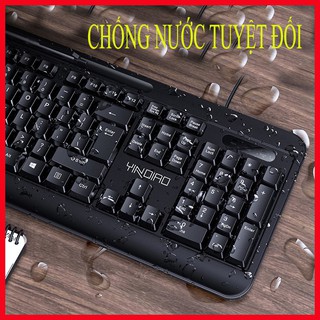Bàn phím máy tính V1-MAX độ nhạy cực cao, đánh máy văn phòng, chơi game đều mượt, chống nước tuyệt đối.