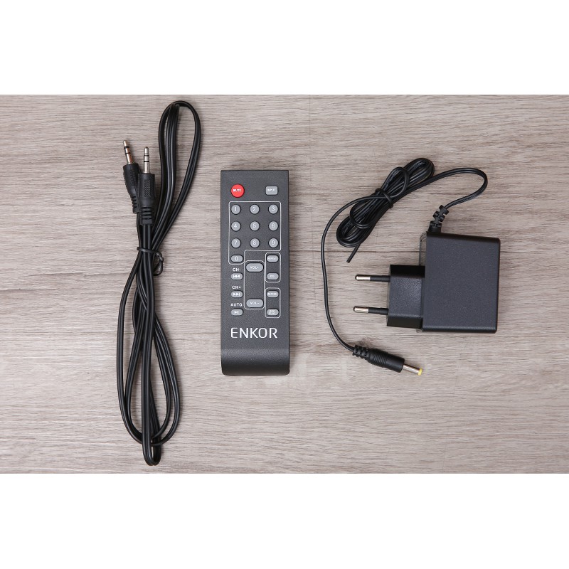 Loa Kéo Bluetooth Karaoke Enkor L1218K Đen 16W Đầu AUX in - Chính hãng, BH 12 tháng