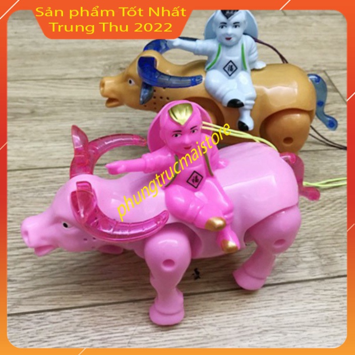 Đồ chơi chú bé chăn trâu bằng nhựa có nhạc và đèn Led rất đẹp