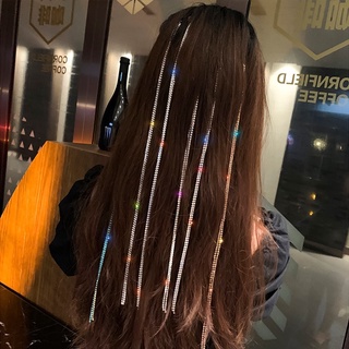 Kẹp tóc dây đính đá xinh ( 1 dây)