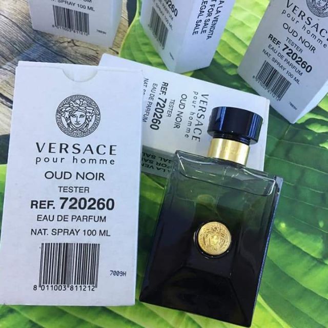 NƯỚC HOA VERSACE POUR HOMME OUD NOIR EDP (TESTER 100ML)