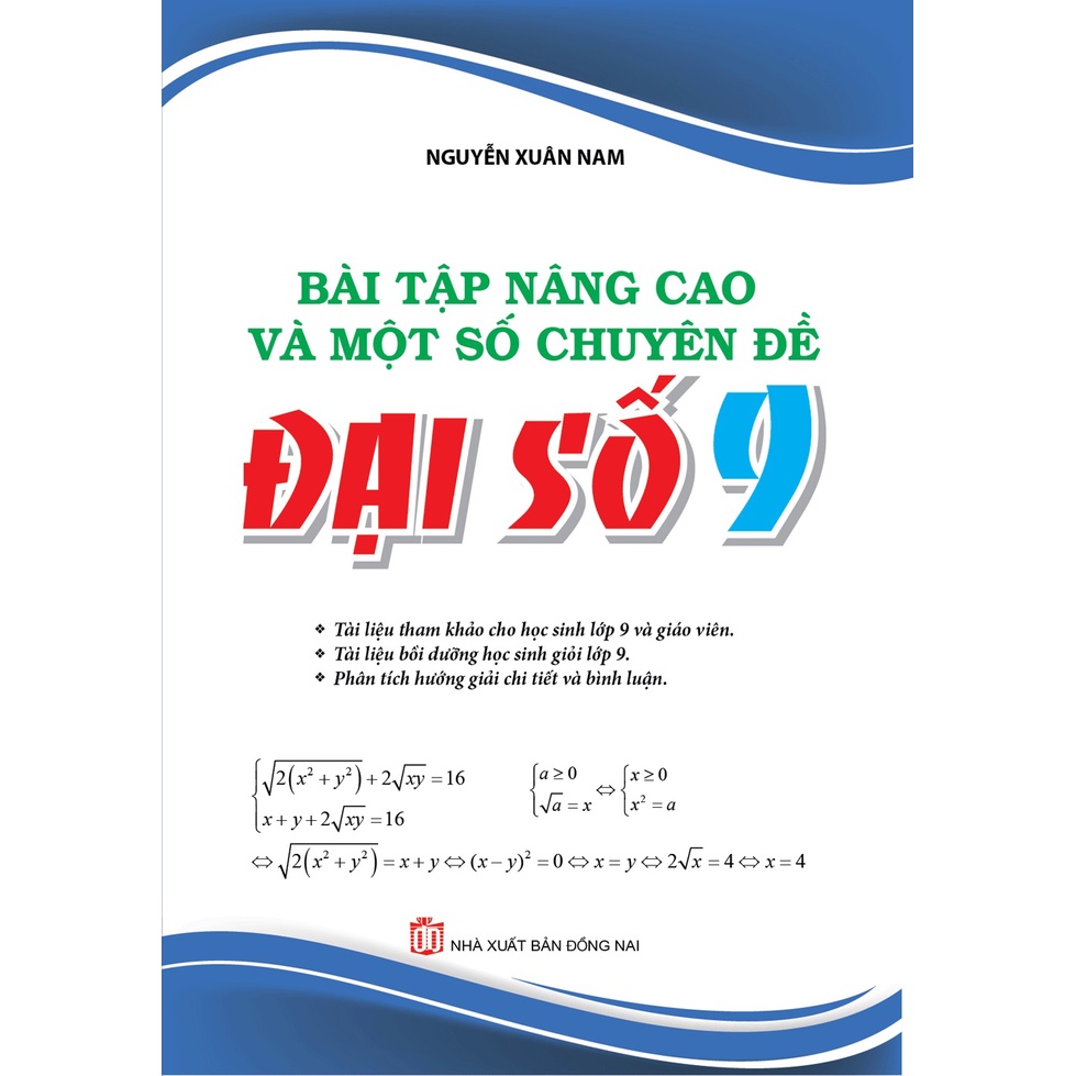 Sách - Bài Tập Nâng Cao Và Một Số Chuyên Đề Đại Số 9