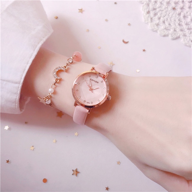 Đồng Hồ Nữ Chính Hãng KAYUER TD6 Dây Da Cao Cấp, Kiểu Dáng Thời Trang Đẹp Giá Rẻ | BigBuy360 - bigbuy360.vn