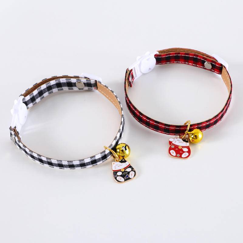 Vòng Cổ Da PU Có Chuông Chống Nghẽn Cho Thú Cưng