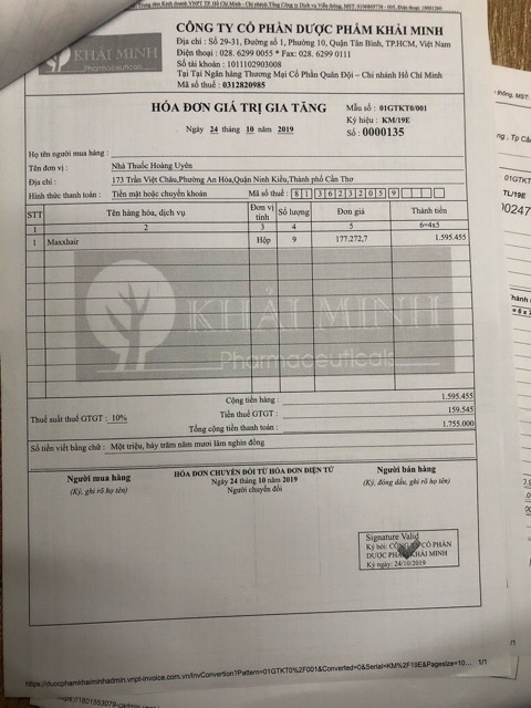 [Tích điểm chính hãng] Maxxhair - Hộp 30 viên | BigBuy360 - bigbuy360.vn