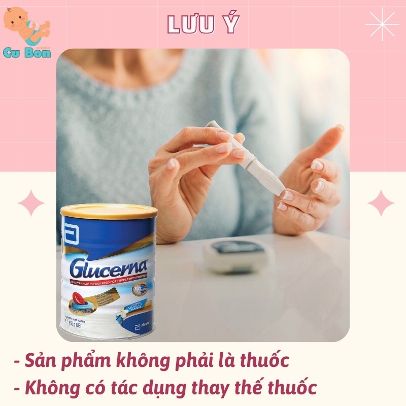 [mẫu mới 2022] Sữa tiểu đường Glucerna 850g hương Vani Của Úc dành cho người tiểu đường ăn kiêng date mới nhất