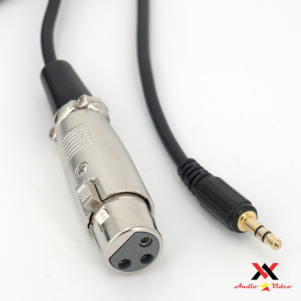 Dây cáp kết nối âm thanh XLR-3.5, dây kết nối micro siêu bền