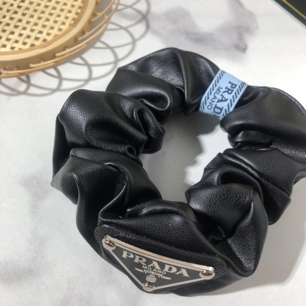 Mới Trong Re - Scrunchie Da WOMEN HAIRBAND