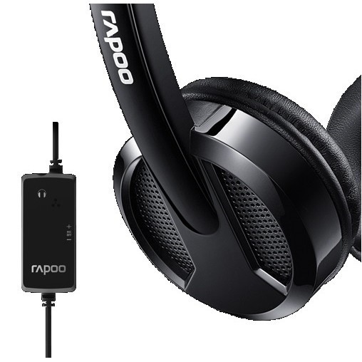 Tai nghe chụp tai On-ear Rapoo H120 - USB Stereo - Bảo hành 1 năm