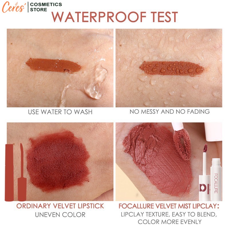 Son Kem Focallure - Son Kem Lì Màu Nhung Mịn 16g | BigBuy360 - bigbuy360.vn