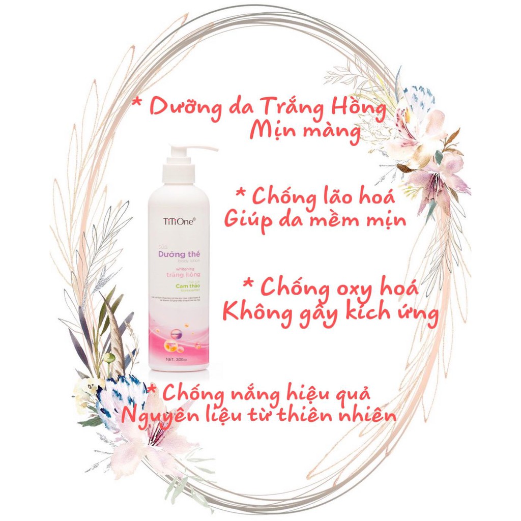 SỮA DƯỠNG THỂ TITIONE 300ML