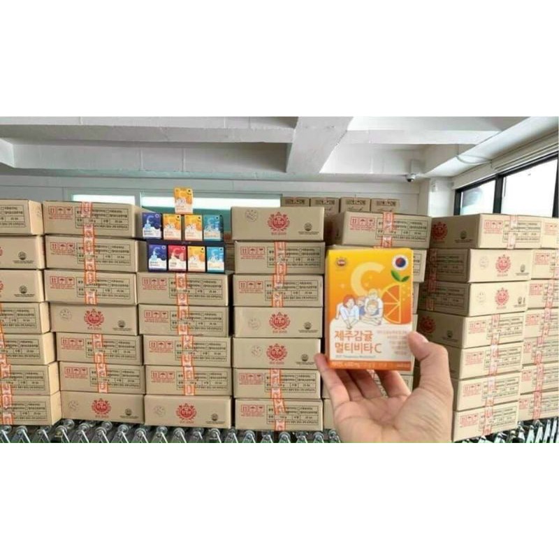Viên ngậm Vitamin C Jeju Hàn Quốc 120g