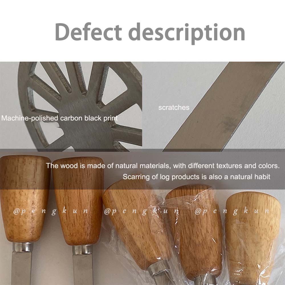 Dụng Cụ Nghiền Khoai Tây/Khoai Tây Nghiền Bằng Thép Không Gỉ Dày Dặn Có Tay Cầm Bằng Gỗ Tiện Dụng Cho Nhà Bếp