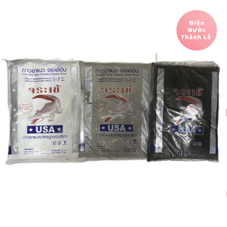 Keo chà ron cá sấu màu trắng, xám, đen 1kg Made in Thailand