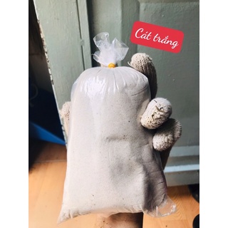 Cát trắng thuỷ sinh 10k/1 kí