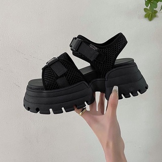 (HÀNG ORDER/ ẢNH THẬT) Dép sandal đế độn bánh mì ulzzang