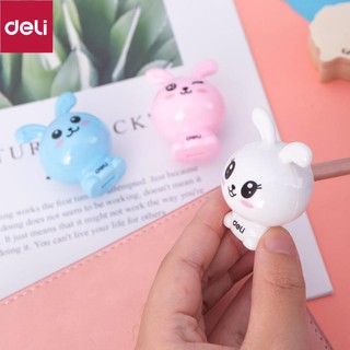 Gọt chì mini Deli - Xanh/Trắng/Hồng - 1 chiếc - E0560 [Deli]