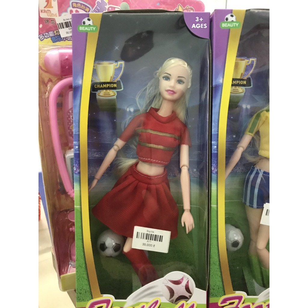 [Giá Sỉ] Hộp búp bê barbie thể thao xinh đẹp