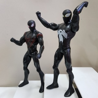 Spider man black mô hình marvel avengers đồ chơi
