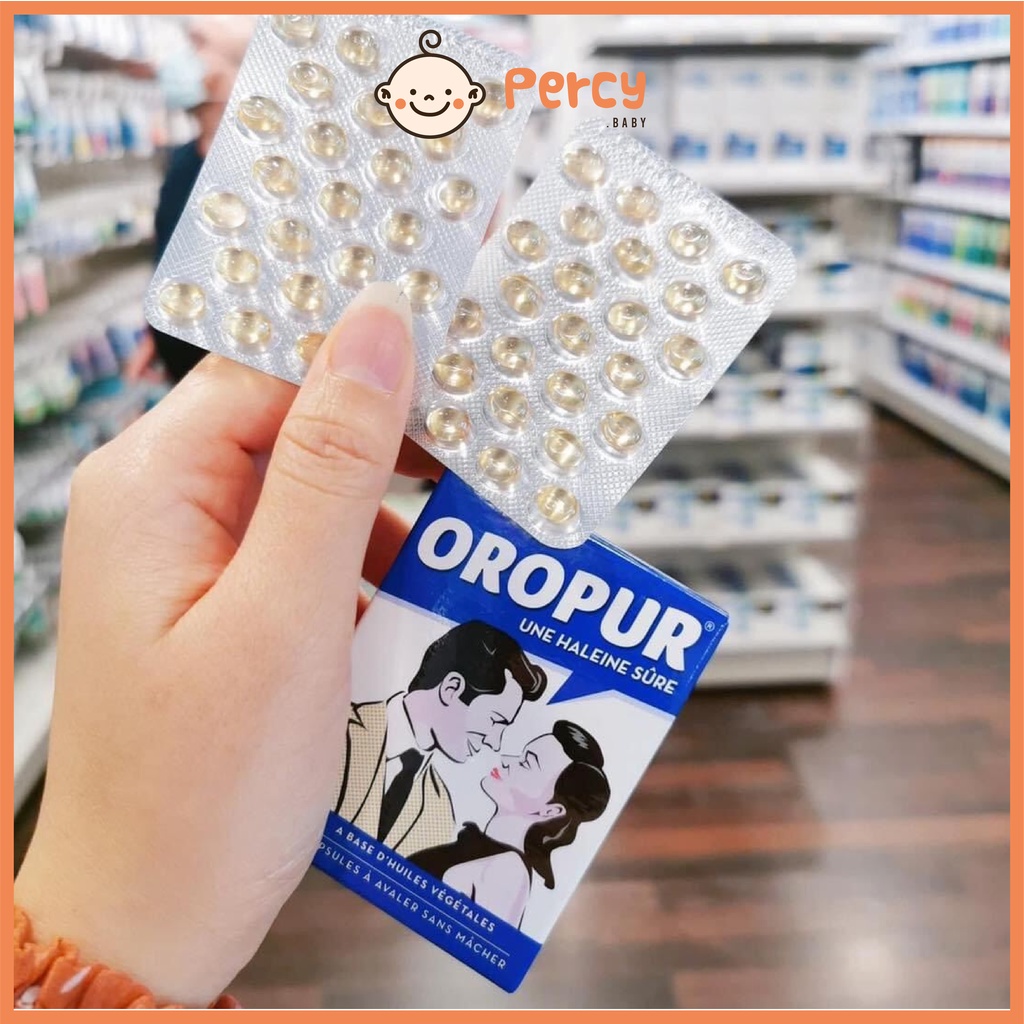 Viên Uống Thơm Miệng Oropur 50 viên