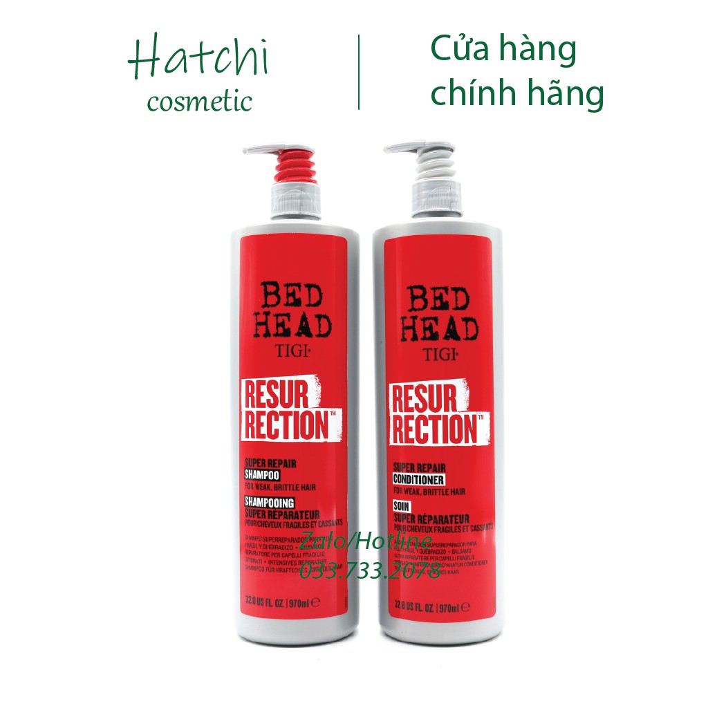 Cặp Gội Xả Tigi Đỏ ❣️Free Ship❣️ Dầu Gội Xả Tigi Đỏ Bed Head Giành Cho Tóc Hư Tổn, Làm Thơm Tóc, Mang Lại Sự Mượt