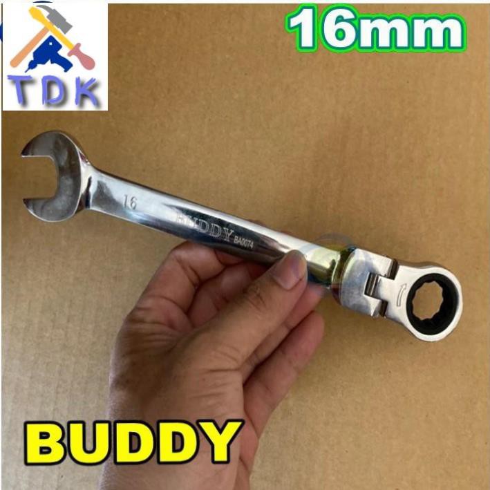 Cờ lê tự động gật gù 16mm Buddy BA0074