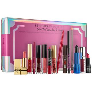 [Tách set] Bộ son 14 món Sephora Favorites Give me some lip and liner 2016