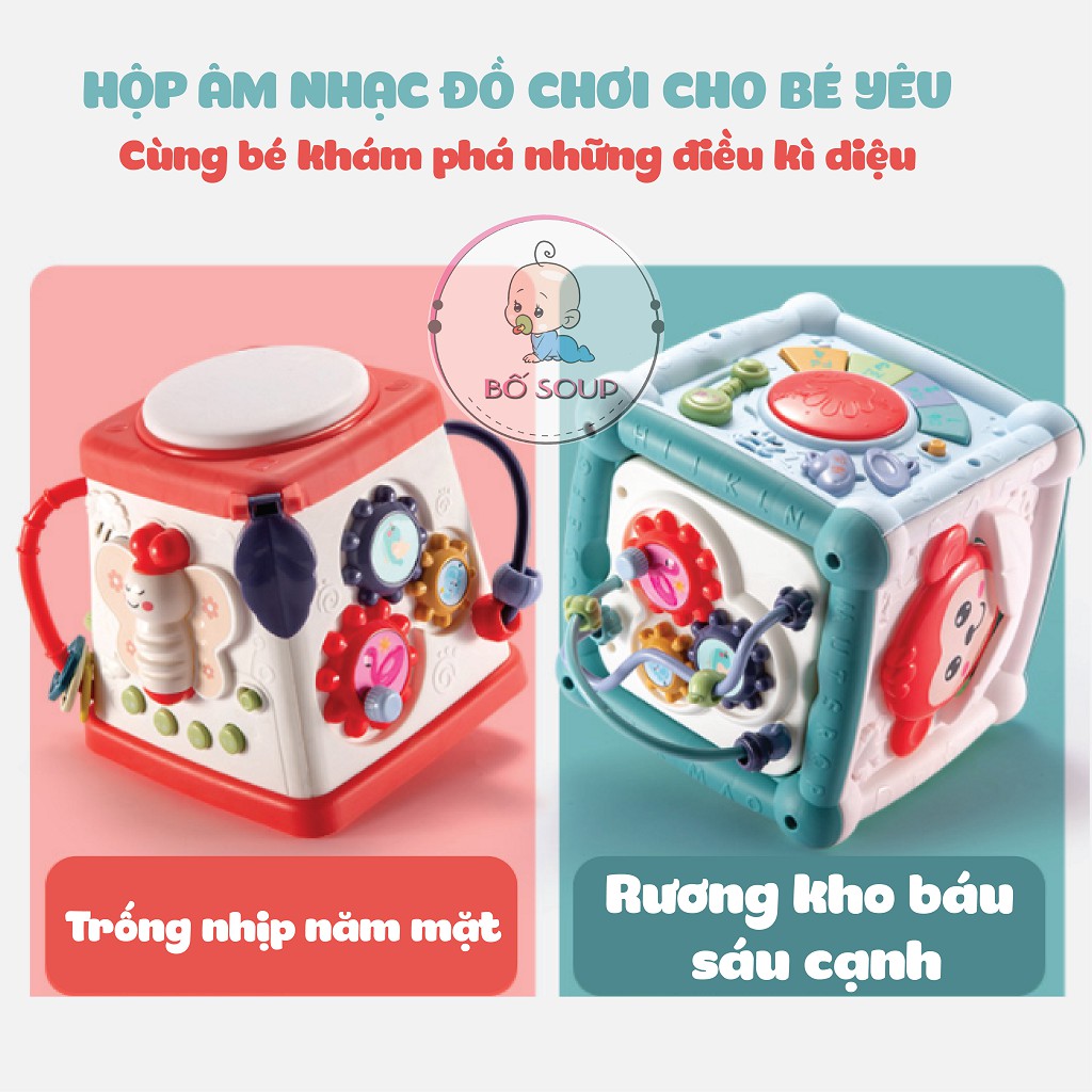 Hộp Nhạc Đa Năng Giáo Dục Sớm Cho Trẻ Có Tặng Kèm Pin Và Tô Vít Shop Bố Soup