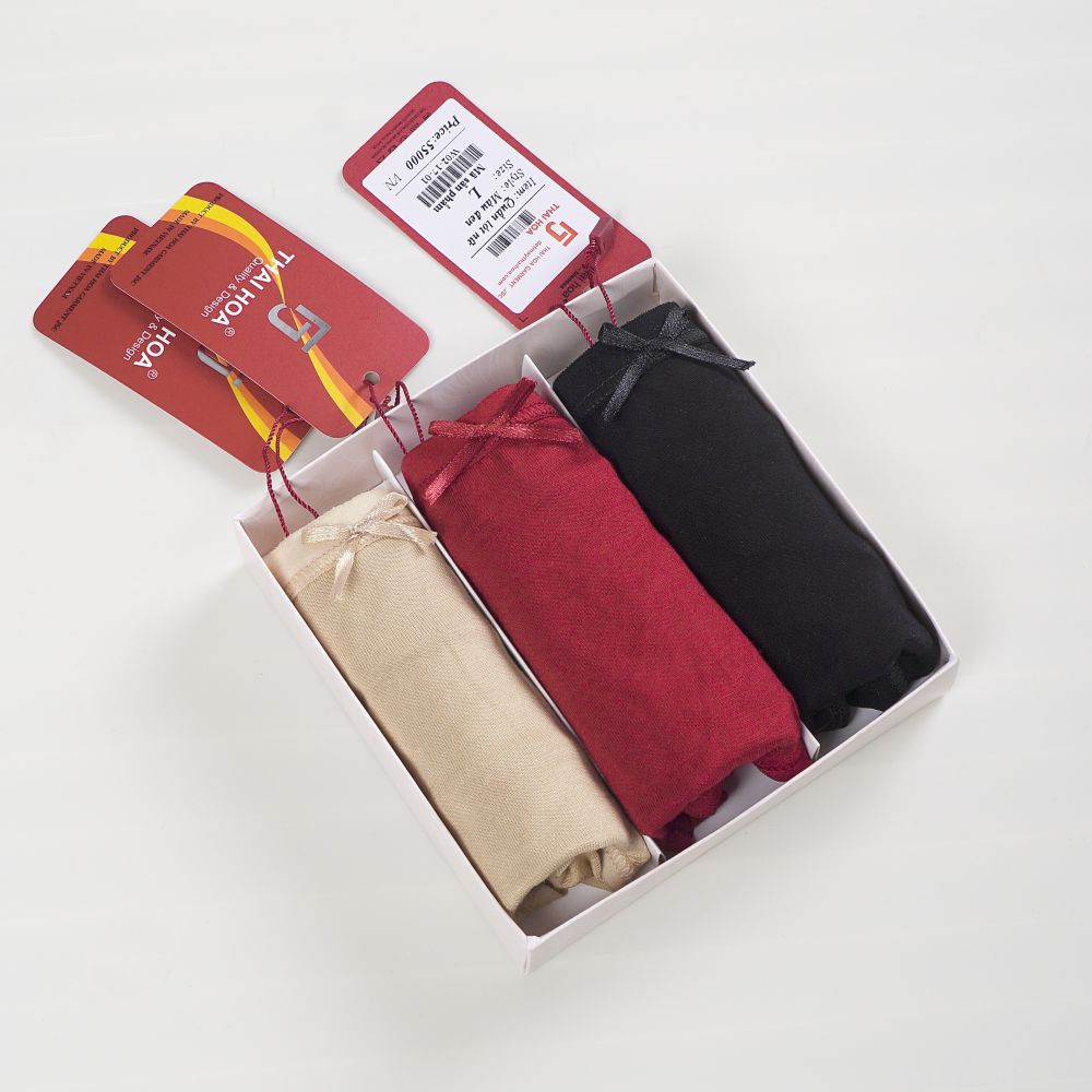 Quần lót nữ cotton Poly thun lạnh dễ thương, sexy, gợi cảm (3 màu ), hàng VNXK Thái Hòa - W02 | BigBuy360 - bigbuy360.vn