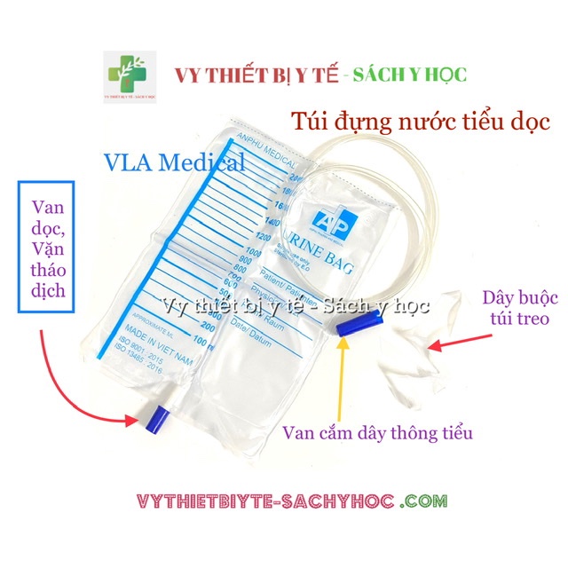 10 cái Túi đựng nước tiểu An Phú ( Túi dọc )