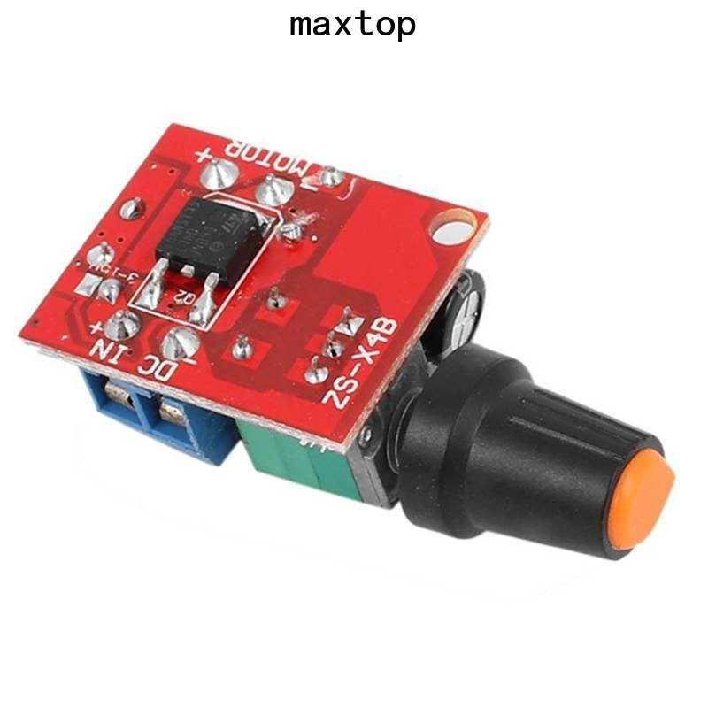 [ammaxtop.vn] Bảng mạch điều khiển tốc độ động cơ DC 3v-35v 5A PWM DC 3V 6V 12V 24V 35v