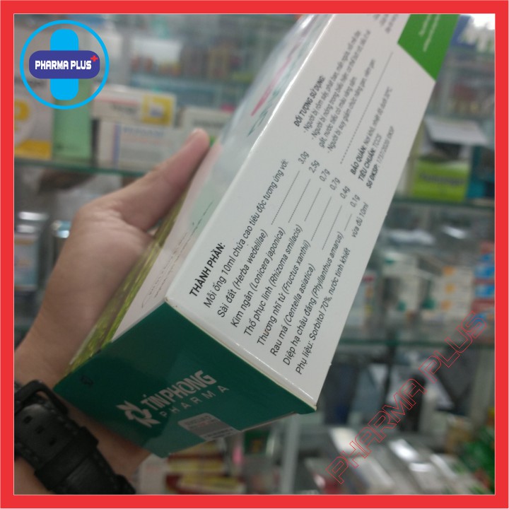 Tiêu Độc Tín Phong Dạng ống Và Tiêu Độc Tín Phong viên giúp thanh nhiệt, mát gan, tiêu độc