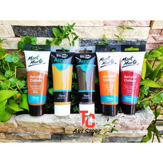 Màu Acrylic Studio Mont Marte Dạng Tuýp 75ml