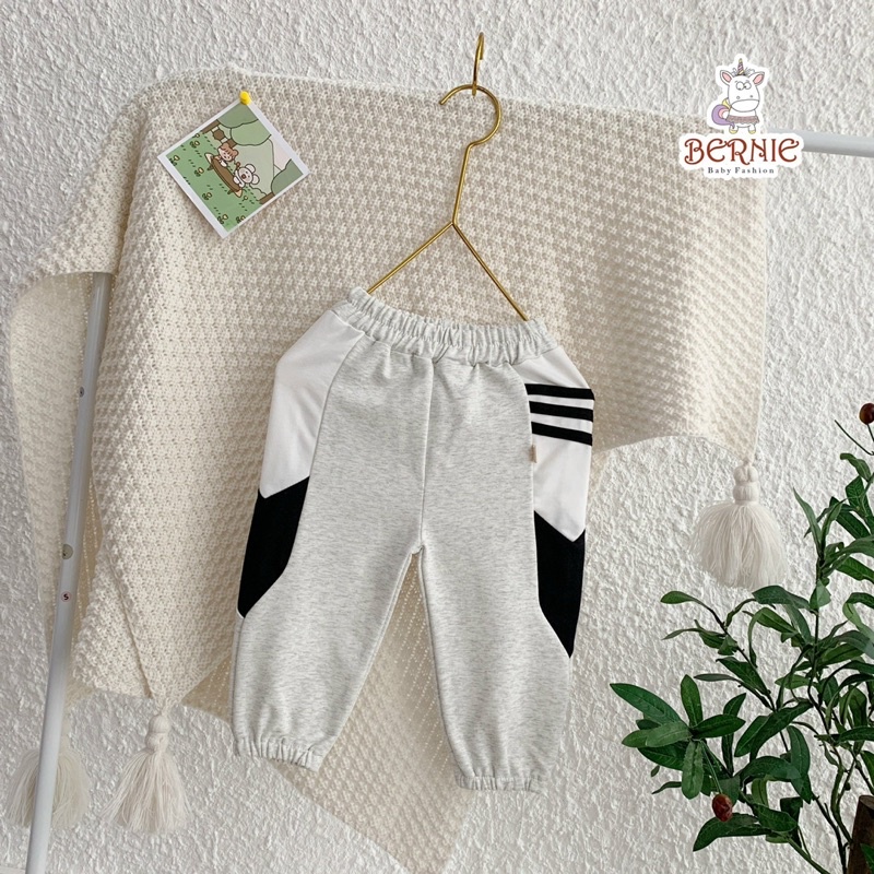 QUẦN THỂ THAO PHỐI SƯỜN UNISEX CHO BÉ