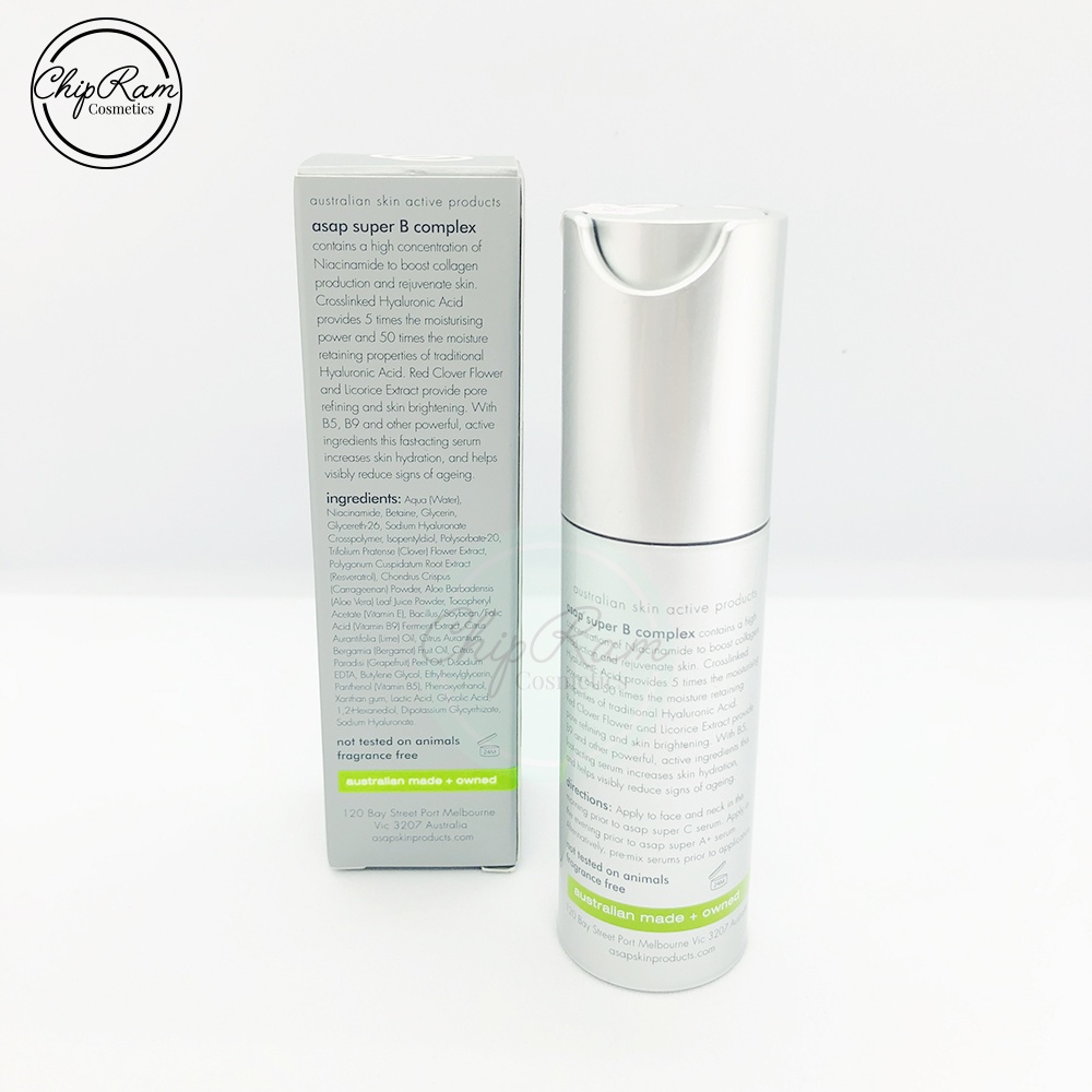 Tinh chất sáng da ngừa mụn Asap Super B Complex 30ml