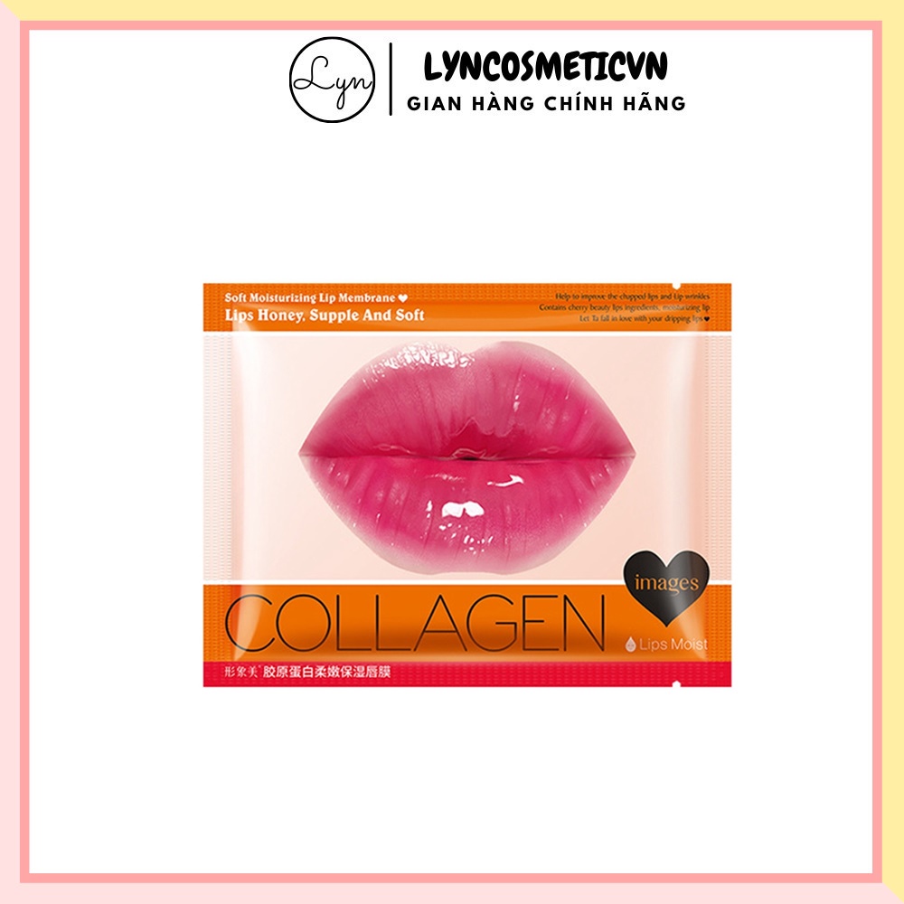 Mặt Nạ Môi Images Collagen Lips Moist Mask