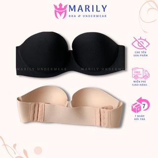 Áo Cúp Ngực Chống Tụt Marily Su Đúc Đệm Vừa, Tặng Kèm Dây Trong ALC02