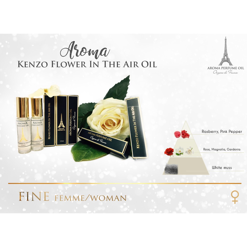 Tinh dầu nước hoa Kenzo Flower in the air mùi hương sang trọng đến từ Pháp