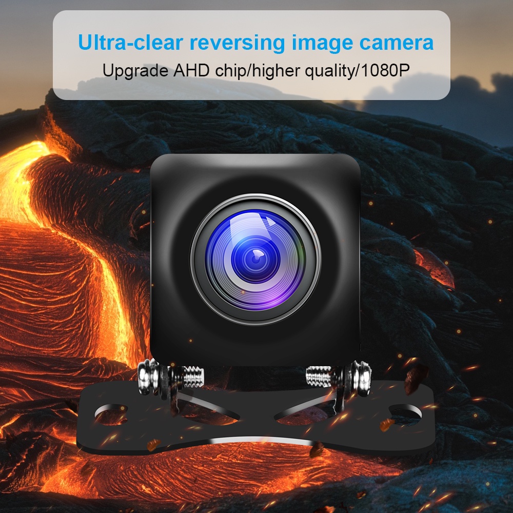 Camera Chiếu Hậu AHD 720P 25fps Hỗ Trợ Tầm Nhìn Ban Đêm Chống Thấm Nước Dành Cho Ô Tô