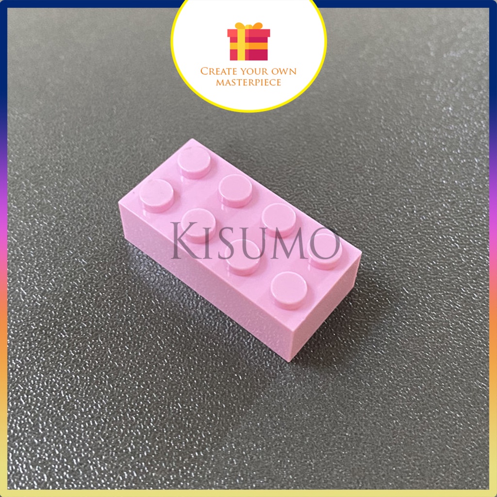 Đồ chơi giáo dục lắp ráp   logo moc combo 5 gạch cao 2x4 a18 3001