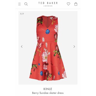 Đầm đỏ Ted Baker