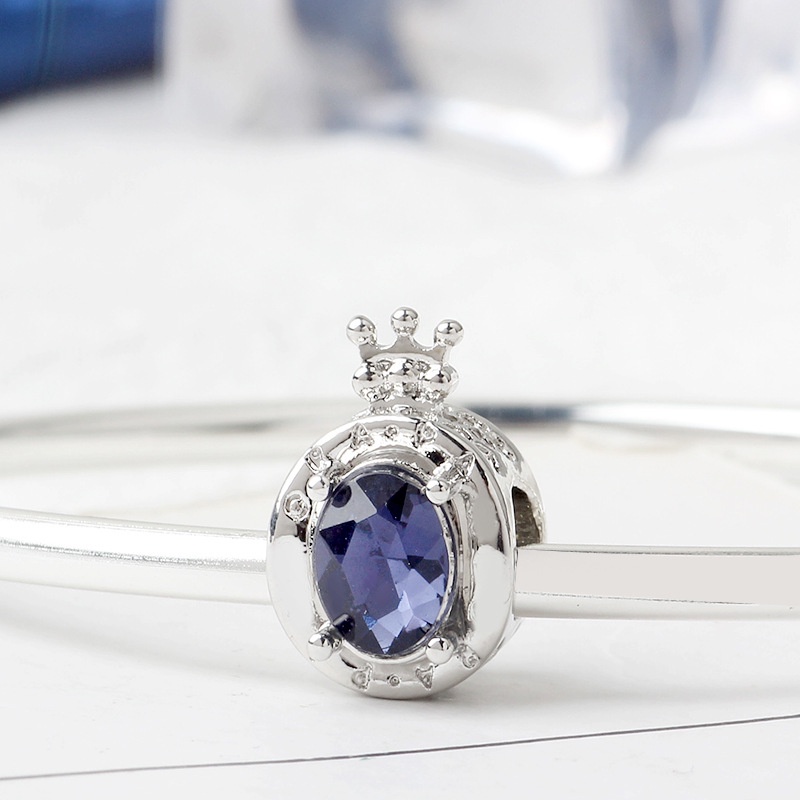 Charm vương miện đính đá