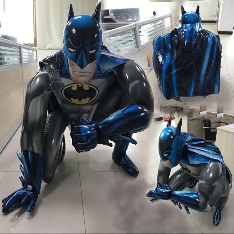 Bóng hình siêu nhân 4D spiderman, iron man, bad man