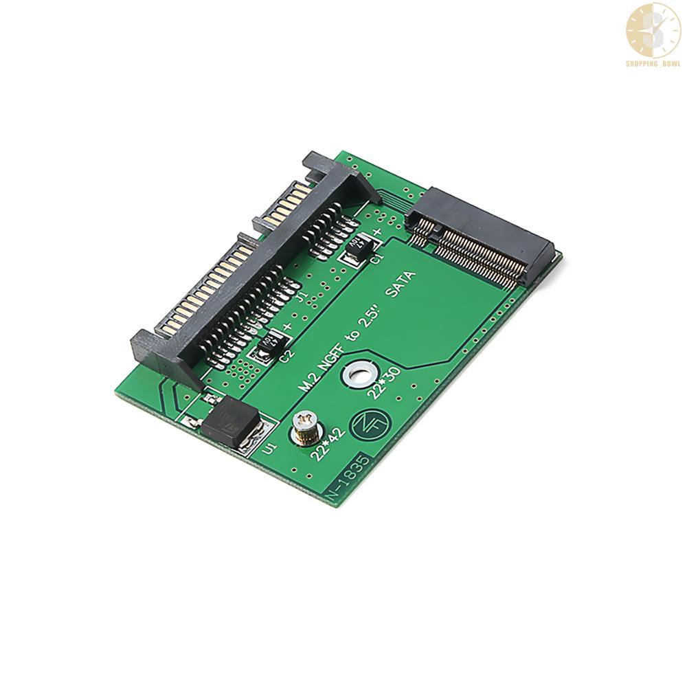 Card Chuyển Đổi M.2 Ngff Ssd 2.5in Sata3 Ngff Sang 2.5 Sata Hỗ Trợ Thẻ Nhớ 2242 Ssd | BigBuy360 - bigbuy360.vn