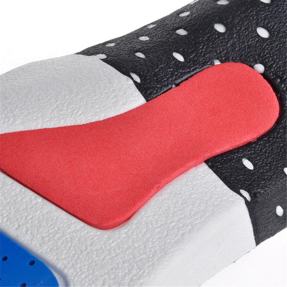 1 Cặp Đệm Lót Giày Thể Thao Bằng Silicone Mềm Mại Chống Đau Thoáng Khí
