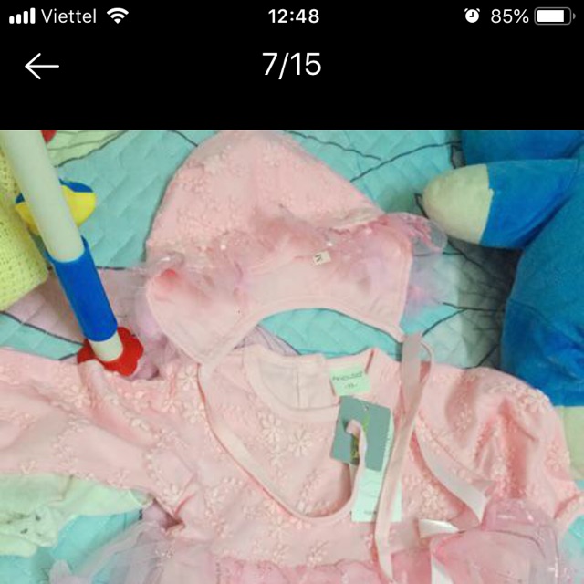 Váy công chúa cho bé 8 kg