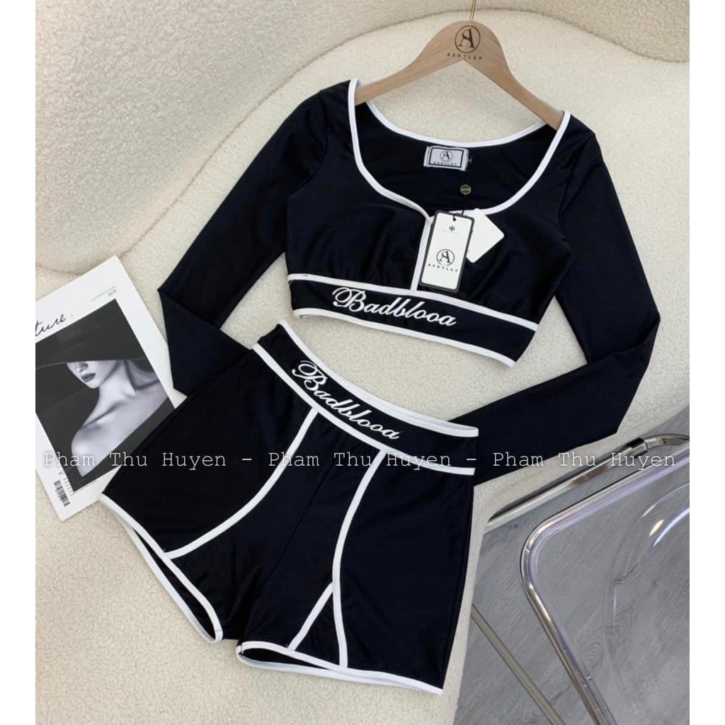 Set bikini BAD Đẹp nhức nhối - Shop Huyền Bé Ảnh Thật Tự Chụp