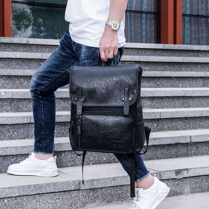 Balo da 🍓 𝐋𝐎𝐀̣𝐈 𝐈 🍓 balo da nam thời trang phong cách hàn quốc