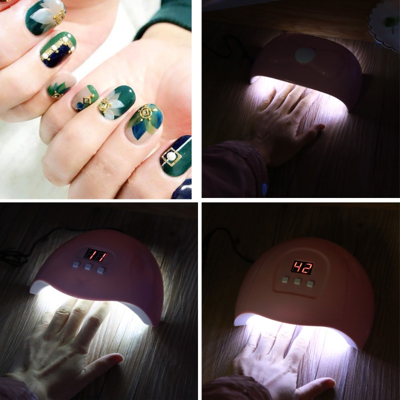 Máy Sấy Sơn Móng Tay Có Hẹn Giờ Cổng Sạc USB 30s 60s 90s