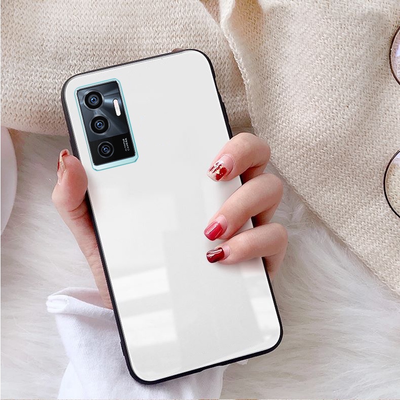 Ốp Lưng VIVO V23E Mặt kính gương sáng bóng cao cấp